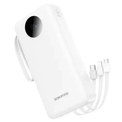 Portativ batareya Borofone BJ53A 20000 mAh White