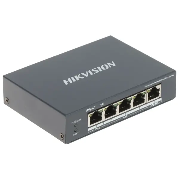 Коммутатор Hikvision DS-3E0505HP-E