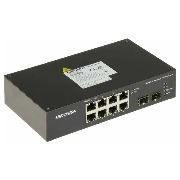 Коммутатор Hikvision DS-3T0510HP-E/HS
