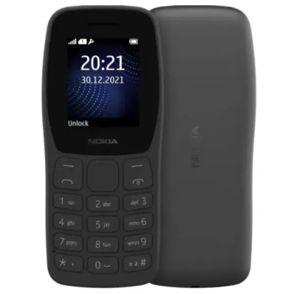 Nokia 105 TA-1423 SS, Charcoal