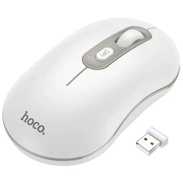 Simsiz sichqoncha Hoco GM21 Platinum White
