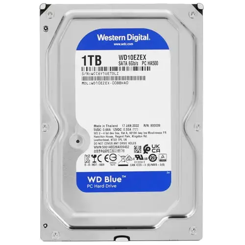 Жесткий диск WD Blue HDD 2,5" 1TB SATA III Slim