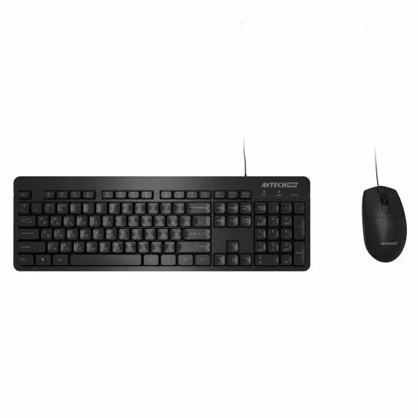 Klaviatura + sichqoncha to'plami Avtech C302 Black