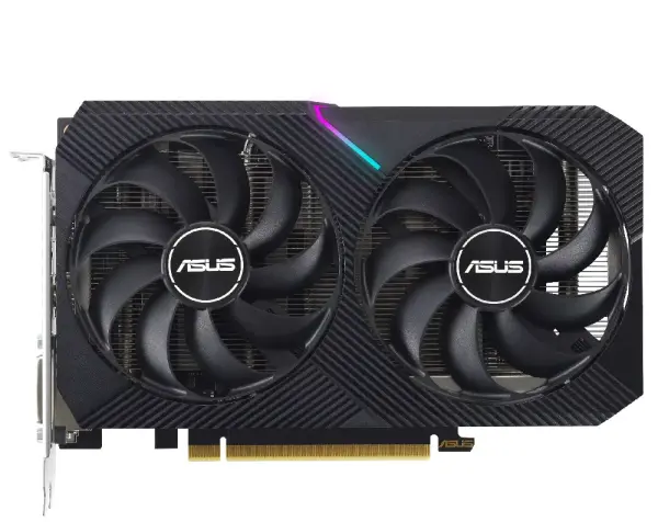 Видеокарта ASUS GeForce RTX 3050 8Gb Dual V2 OC Edition