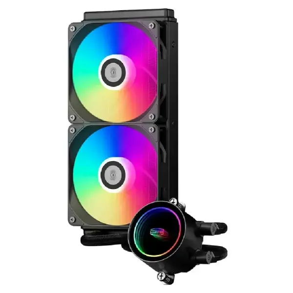 Система жидкостного охлаждения PCCooler DA240 ARGB Black