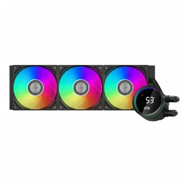 Система жидкостного охлаждения PCCooler DC360 Pro ARGB Display Black