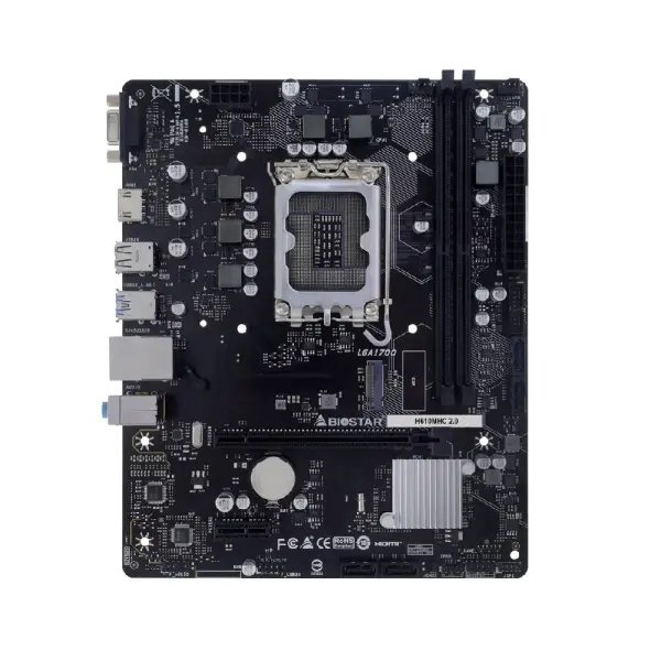 Материнская плата BIOSTAR H610MHP DDR4