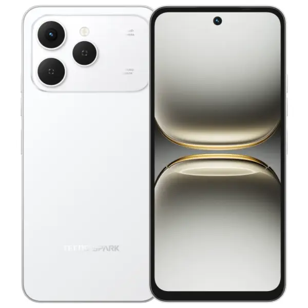 Tecno Spark 40 KM5n, Veil White, 8/256 GB