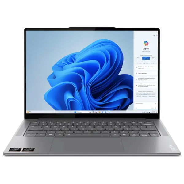 Noutbuk Lenovo Yoga Pro 7 14IAH10 / Ultra 9 285H / DDR5 32GB / SSD 1TB / 14.5" OLED Touch 120Hz / Luna Grey