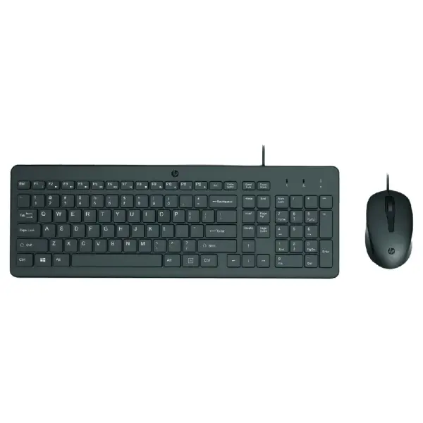 Комплект клавиатура + мышь HP 150 Black