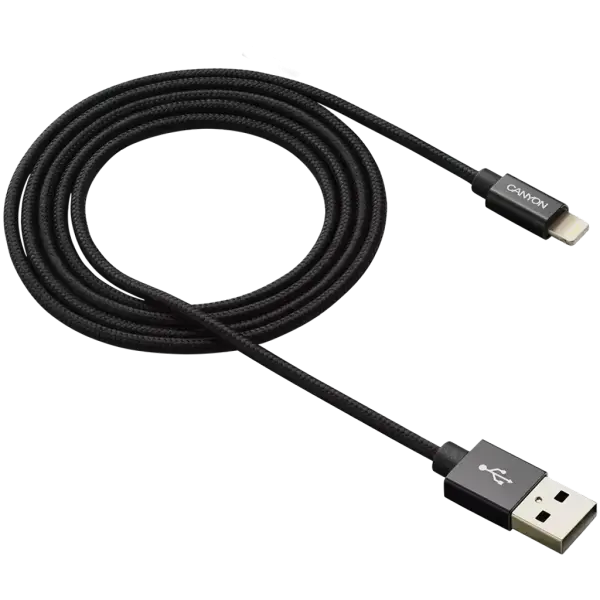 Kabel Canyon Lightning MFI CNS-MFIC3B Black