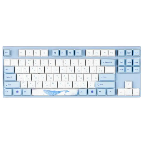 Клавиатура Varmilo VEM87 Sea Melody EC V2 Sakura Switch (A33A038A9A3A06A033)