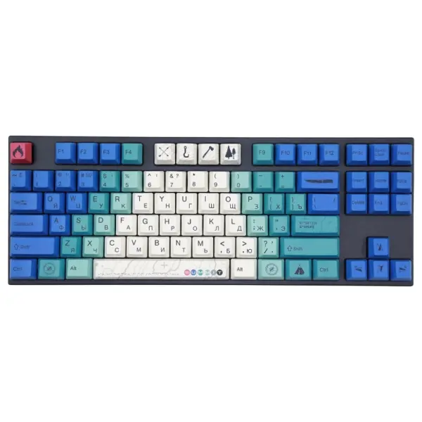 Клавиатура Varmilo MA87M V2 Summit R2, EC Rose V2, RU (A33A022B0A3A06A007)