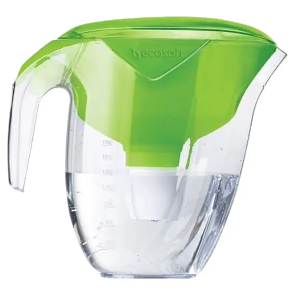 Фильтр-кувшин Ecosoft НЕМО 3 л (1.8 л очищенной воды), зеленый