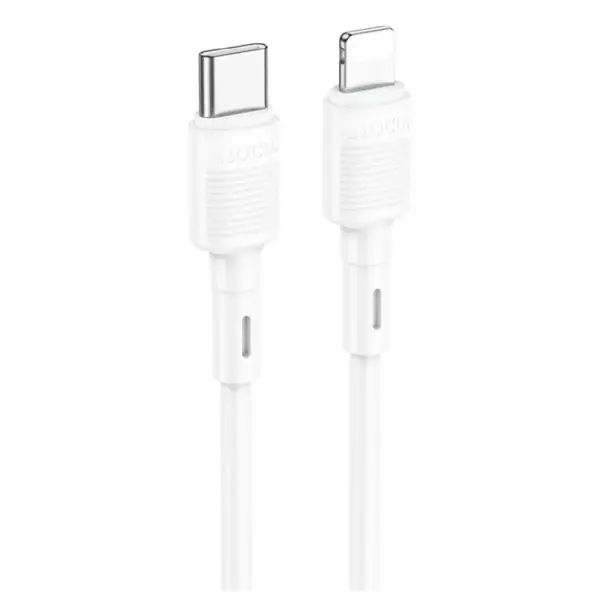 Kabel Hoco X83 Type-C to Lighting White