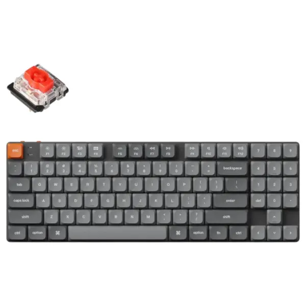 Клавиатура Keychron K13 MAX 90Key, K pro Red, Black (K13M-H1-UZ)