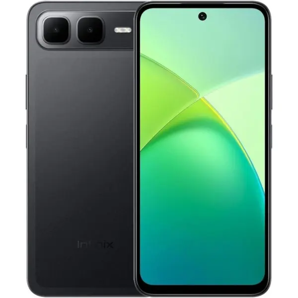 Infinix Smart 10 Plus, Sleek Black, 4/128 GB