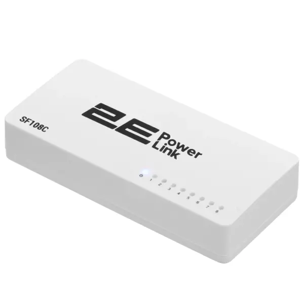Коммутатор 2E PowerLink SF108C 8XFE