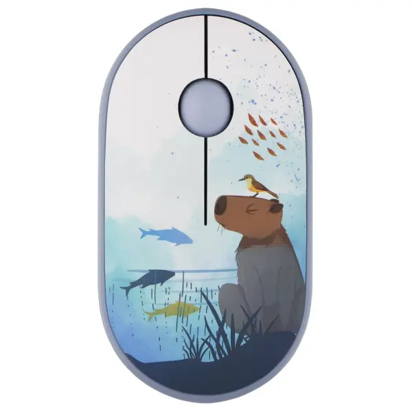 Беспроводная мышь 2E MF300 Silent CAPYBARA:SWIM