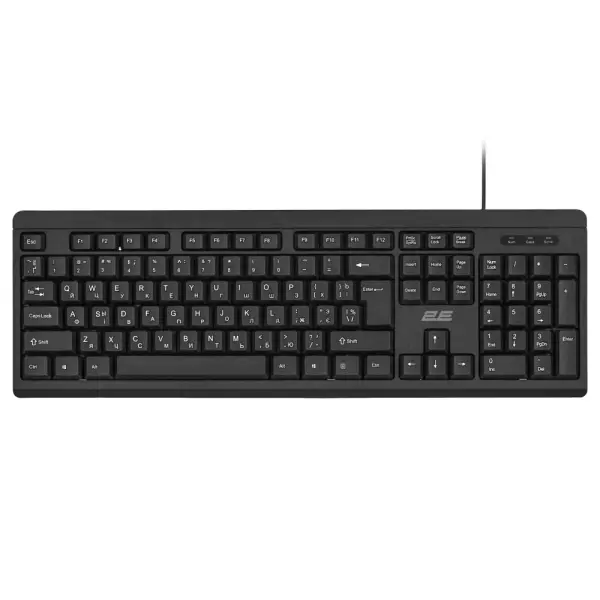 Клавиатура 2E KS108 USB Black (2E-KS108UB)
