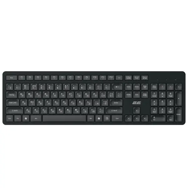 Беспроводная клавиатура 2E KS260 Black