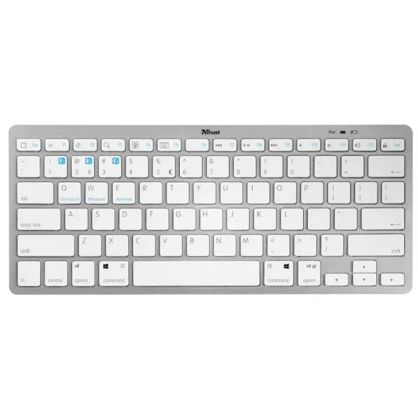 Клавиатура Trust Nado BT White