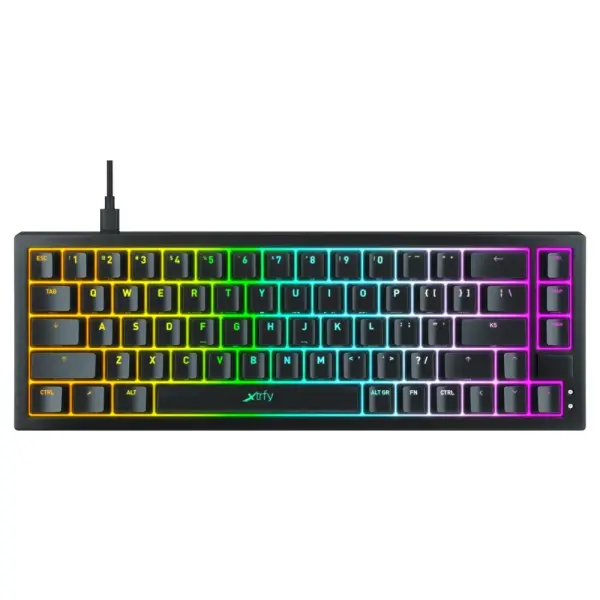 Xtrfy K5 RGB Black o'yin klaviaturasi