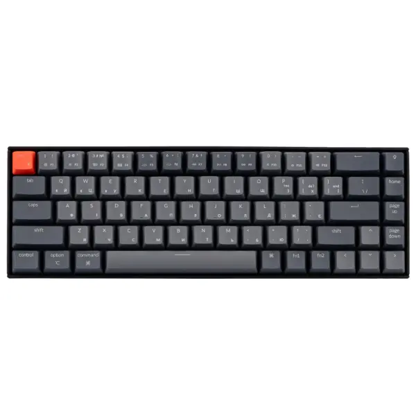 Клавиатура Keychron K6 [Gateron Red] White LED RU