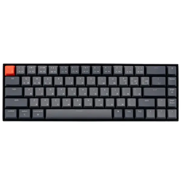Клавиатура Keychron K6 [Gateron Blue] Hot-Swap Aluminum Frame RGB RU