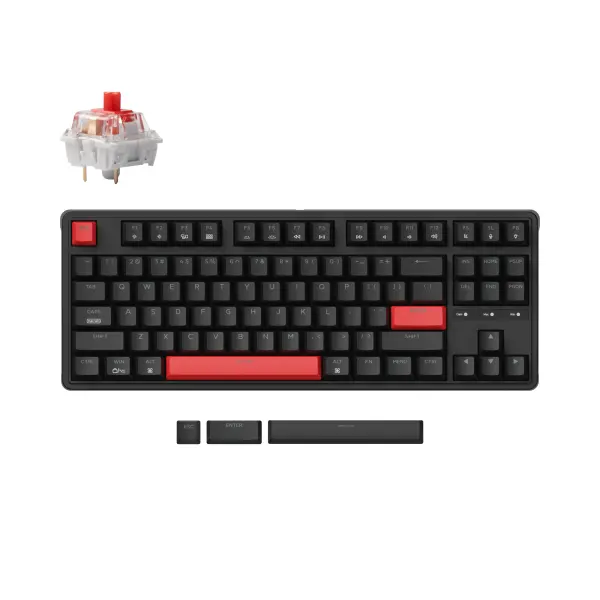 Klaviatura Keychron C3 Pro [K Pro Red] QMK