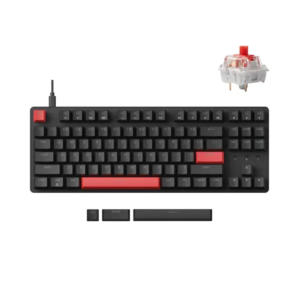 Клавиатура Lemokey X1 [Keychron Red] QMK/VIA