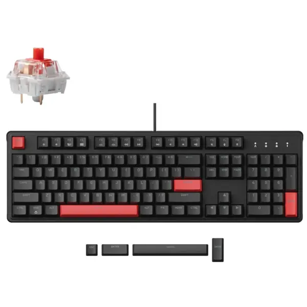 Клавиатура Lemokey X3 [Keychron Red] QMK/VIA