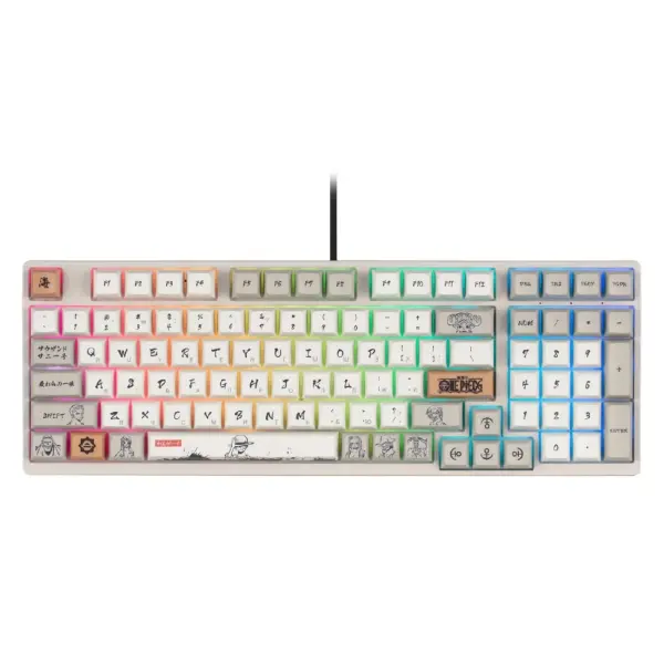 Клавиатура AKKO 3098S RGB One Piece Calligraphy Hotswappable [CS Jelly Blue]