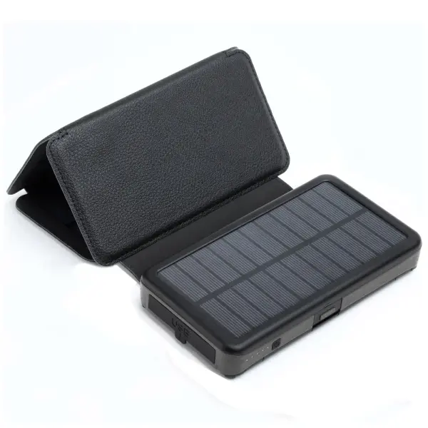 Внешний аккумулятор 2E Power Bank Solar 20000mAh Black