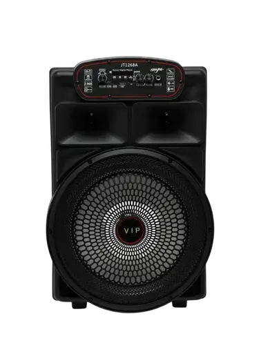 Mikrofonli portativ dinamik Subwoofer JT1268A Black
