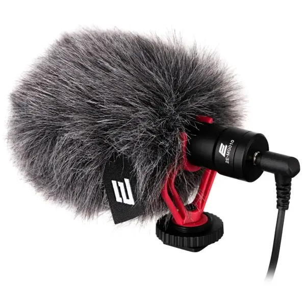 Mikrofon-zambarak 2Е MG010 Shoutgun Mic, 3,5 mm