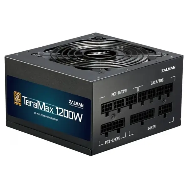 Блок питания Zalman Power supply TeraMax 1200-TMX (1200W), 100-240VAC, 90%, 80+ Gold