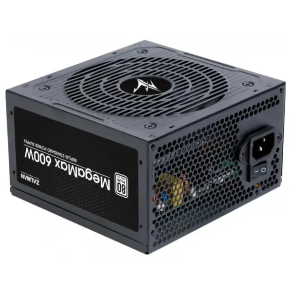Quvvat manbai Zalman MegaMax ZM600-TXII 600W