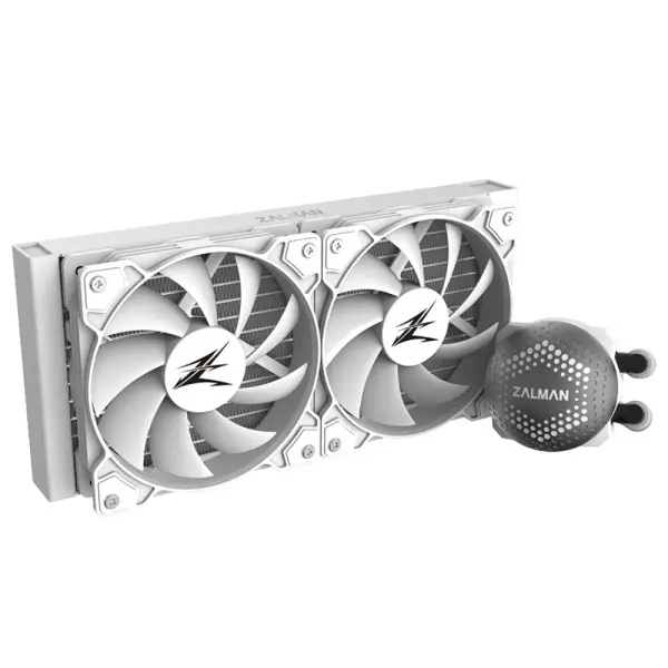 Suyuqlik bilan sovitish tizimi Zalman ALPHA 24 ARGB (White) 2066, 2011-V3, 2011, 1200, 115X, 1700, AM4, AM5