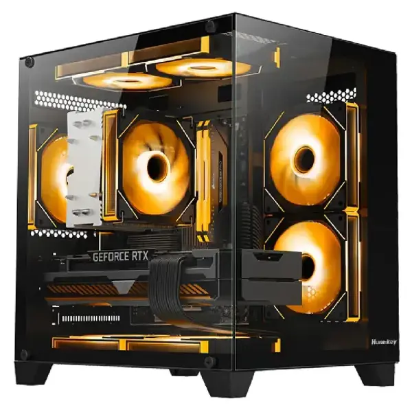 Huntkey Case S900 Aquiarium Micro Black