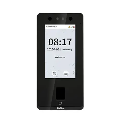 ZKTeco SenseFace 4A multi-biometrik terminali (Yuz va FP va RFID)
