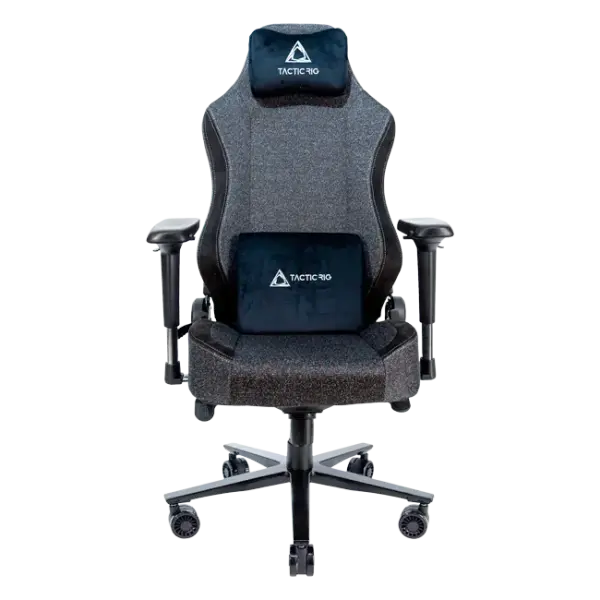 O'yin kreslosi TACTICRIG PANTHER PRO — BLACK FABRIC