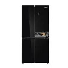 Muzlatgich Loretto, Black Glass, LRF-510GBL