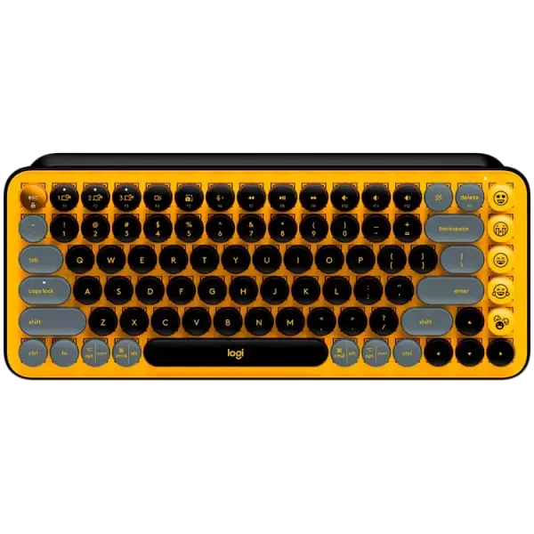 Simsiz klaviatura Logitech POP Keys Bluetooth Mechanical L920-010716 Blast Yellow