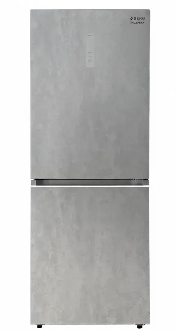 Холодильник BERG BCD-341WPGX Silver