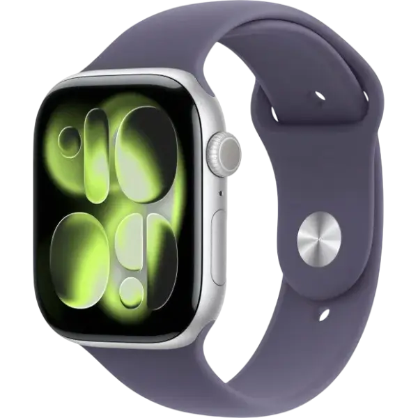 Aqlli-soat Apple Watch Series 11 GPS 42 mm, Silver Aluminum Case, Sport Band