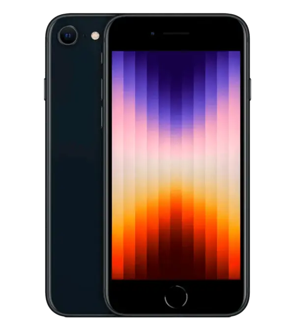 Apple iPhone SE 3 2022, Black, 128GB