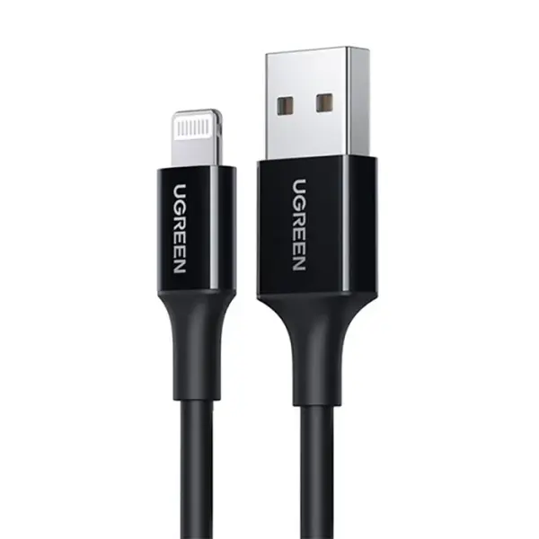 Kabel UGREEN US-155-80822 USB-A Lightning 1m Black