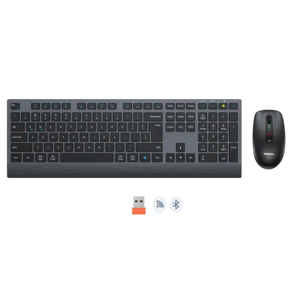Комплект клавиатура+мышь Meetion C2000 Black
