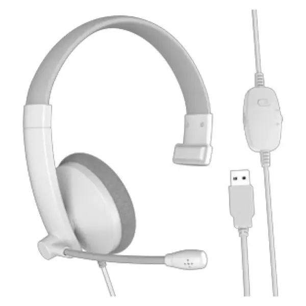 Quloqchinlar Meetion HP002U, White